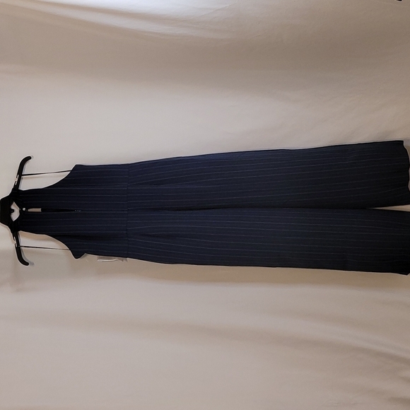 Julia Jordan Women's Navy Halter Neck Jumpsuit - Picture 10 of 14